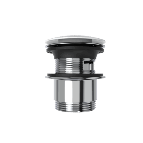 Arcqua pop-up waste bad 1 1/2 met overloop glans wit